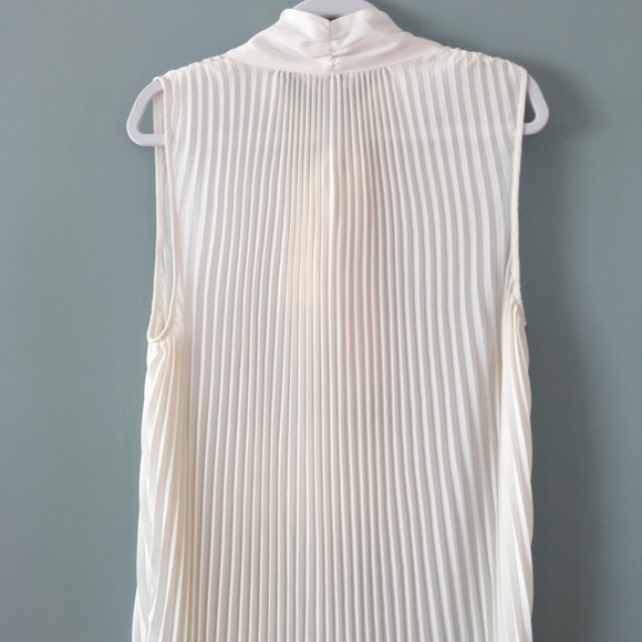 Pleated Sleeveless Top - Picture 3 of 5